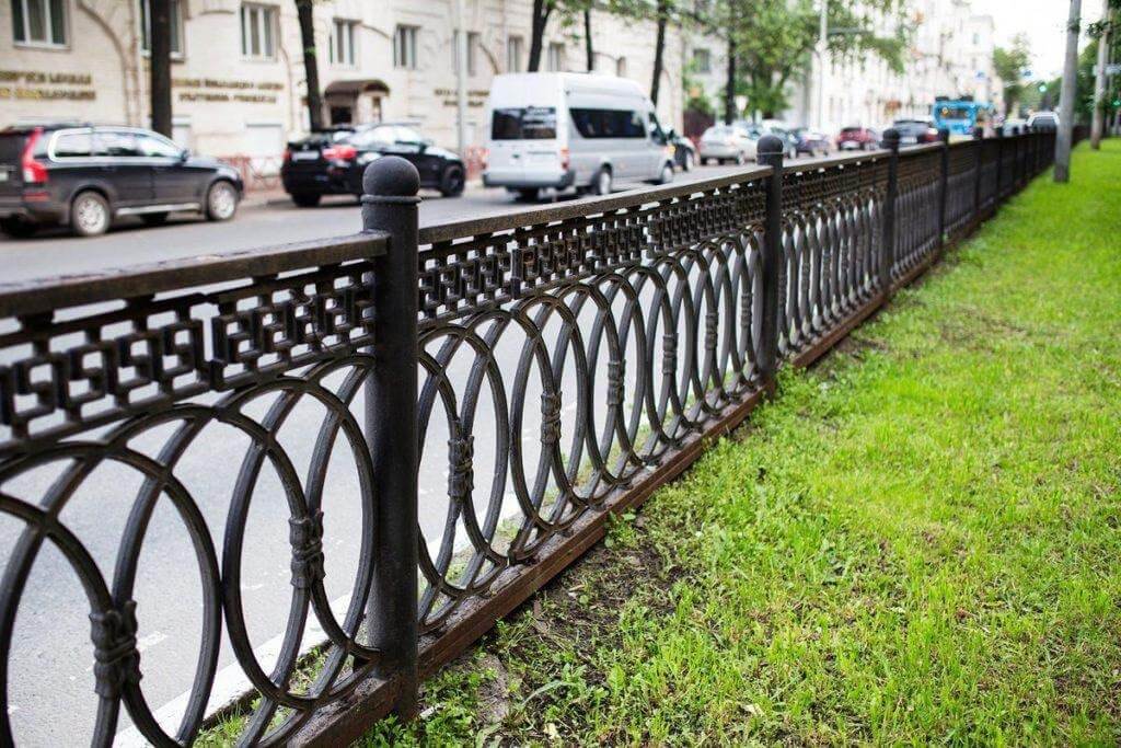 Ограждение газонное
