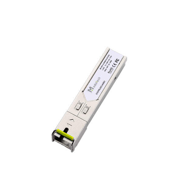 Оптический трансивер SFR WDM, Тх:1310/Rх:1550 нм, 20 км, SMF, LC, DDM