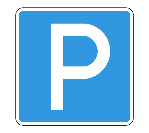 Знак дорожный 6.4 «Место стоянки»